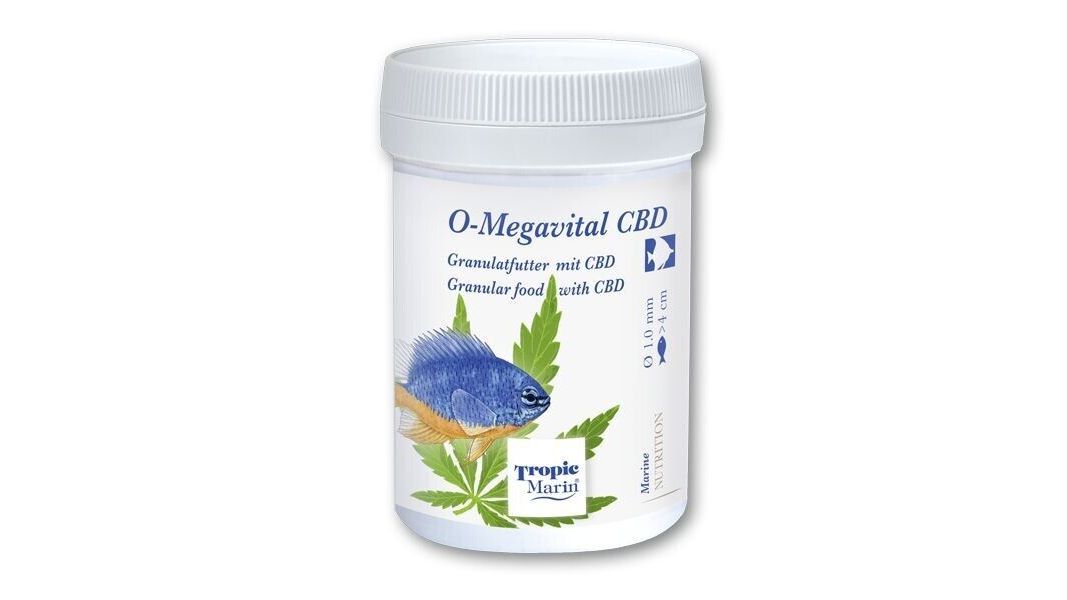 Tropic Marin O-Megavital CBD energiereiches Granulatfutter 75 g