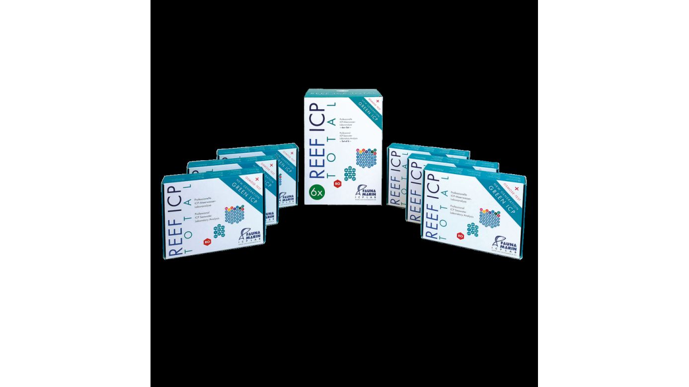 Fauna Marin Reef ICP Test Total 6er Set