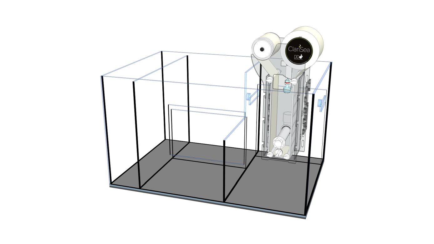 D-D AQUA-Pro Reef 900 Tobacco Oak 90x50x56cm Aquariumsystem mit Holzschrank