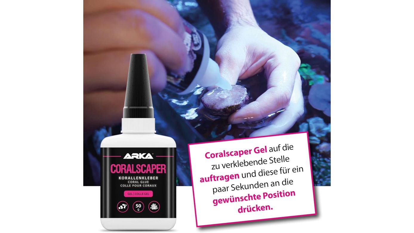ARKA Coralscaper Gel Korallen Sekundenkleber 50 g