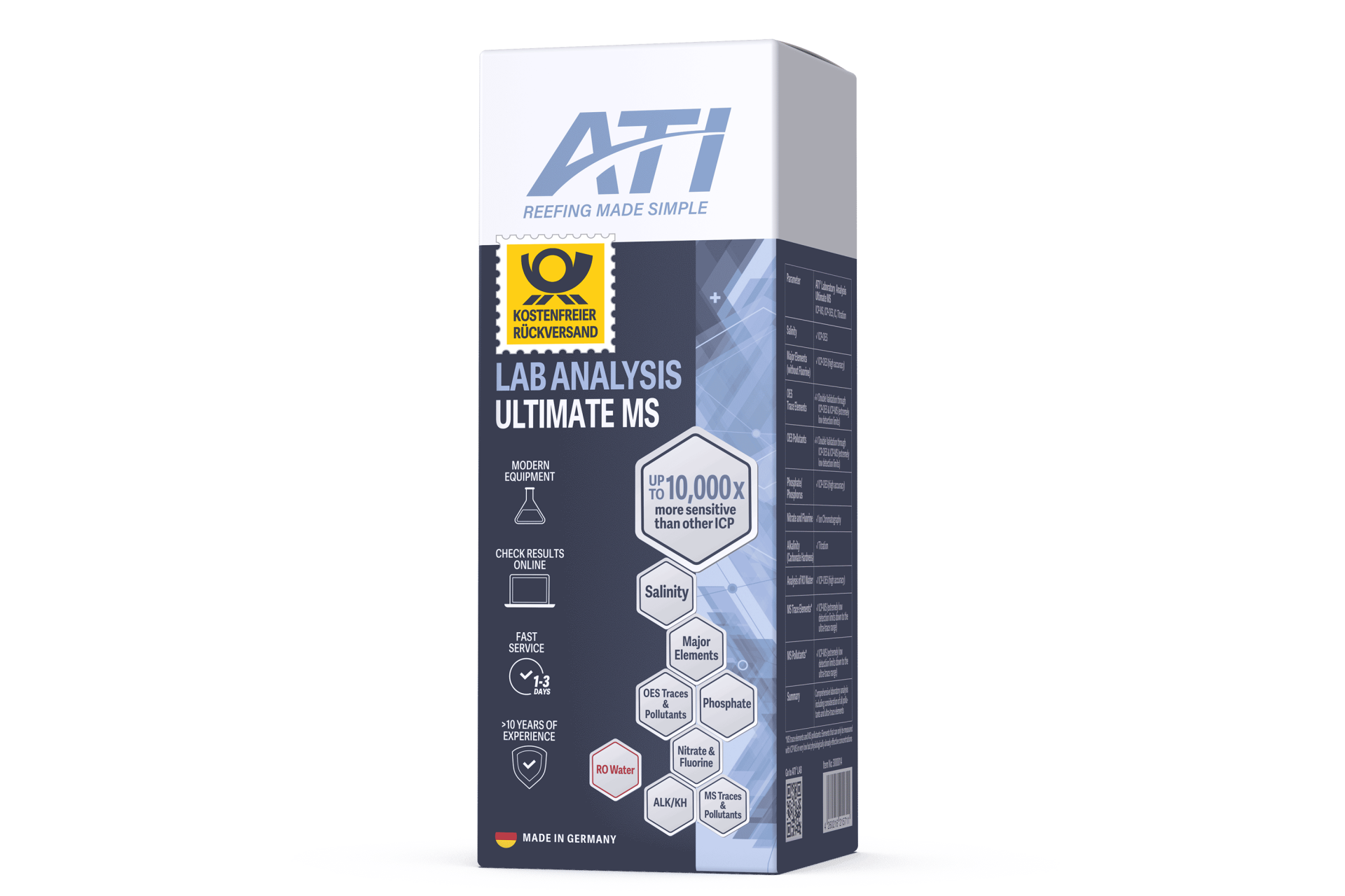Kopie von *NEU* ATI Lab Analysis Ultimate MS inkl. Rückversand DE ICP (1 St.) #1