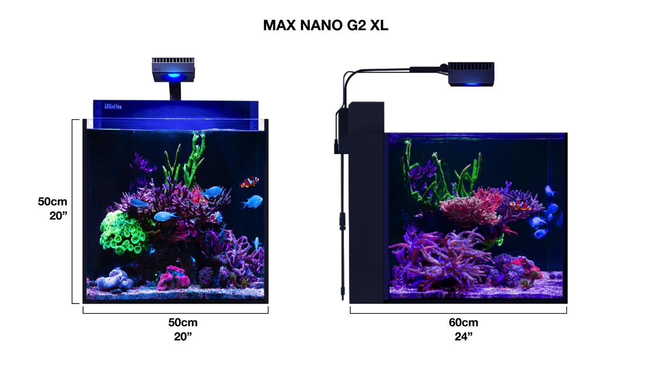 Red Sea MAX NANO G2 XL exkl. Unterschrank (R40082G2)