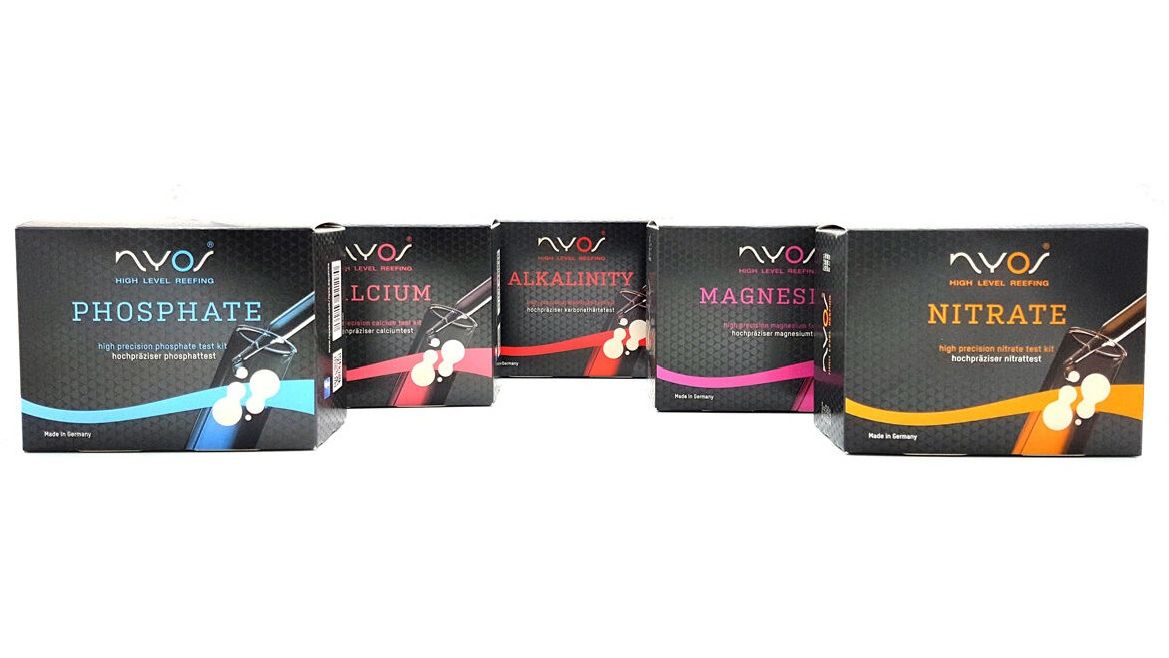 Nyos Tests Ca, KH, MG, NO3, PO4 Sparset