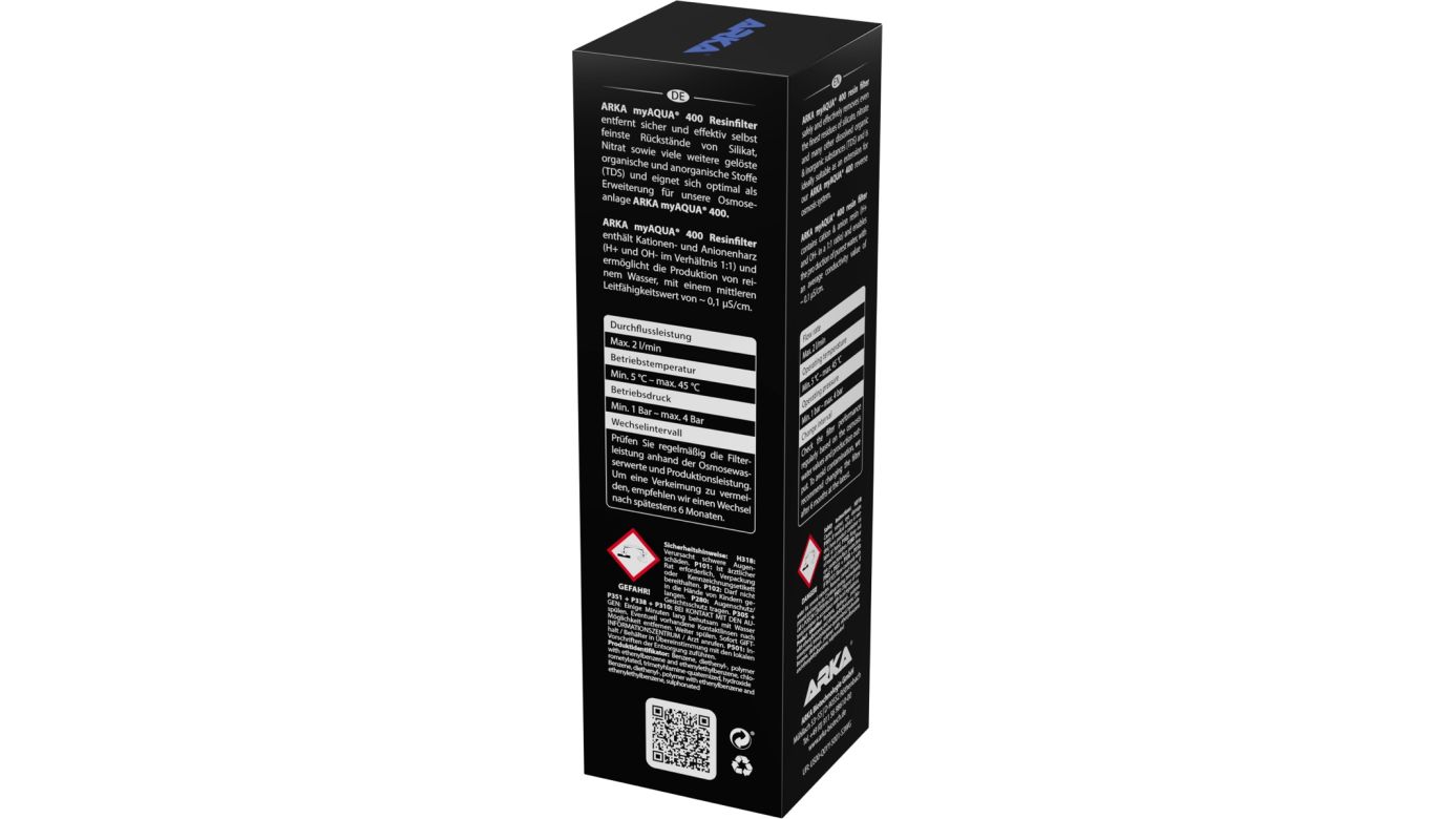 ARKA myAqua 400 Resinfilter