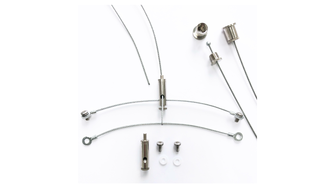 Giesemann STELLARIS AURORA V8 / V12 MATRIXX STELLAR Hängesystem Seilaufhängung D - Y360 mm