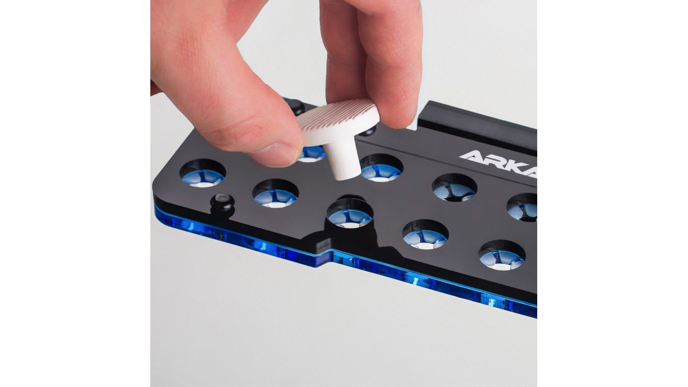 ARKA myReef Frag Rack Deck mit Magnet (16 Löcher, max. 12mm Glasstärke)