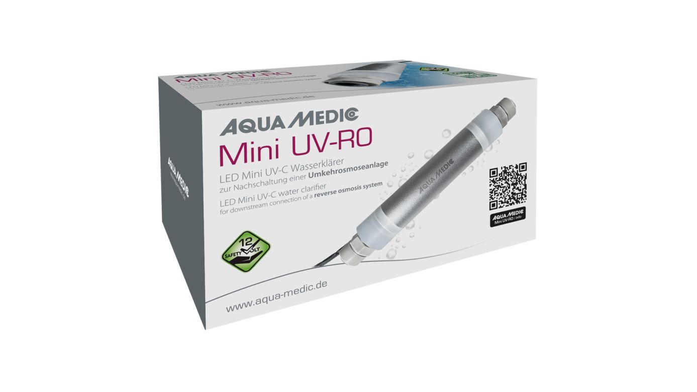 *NEU* Aqua Medic Mini UV-RO Wasserklärer zur Nachschaltung einer Umkehrosmoseanlage