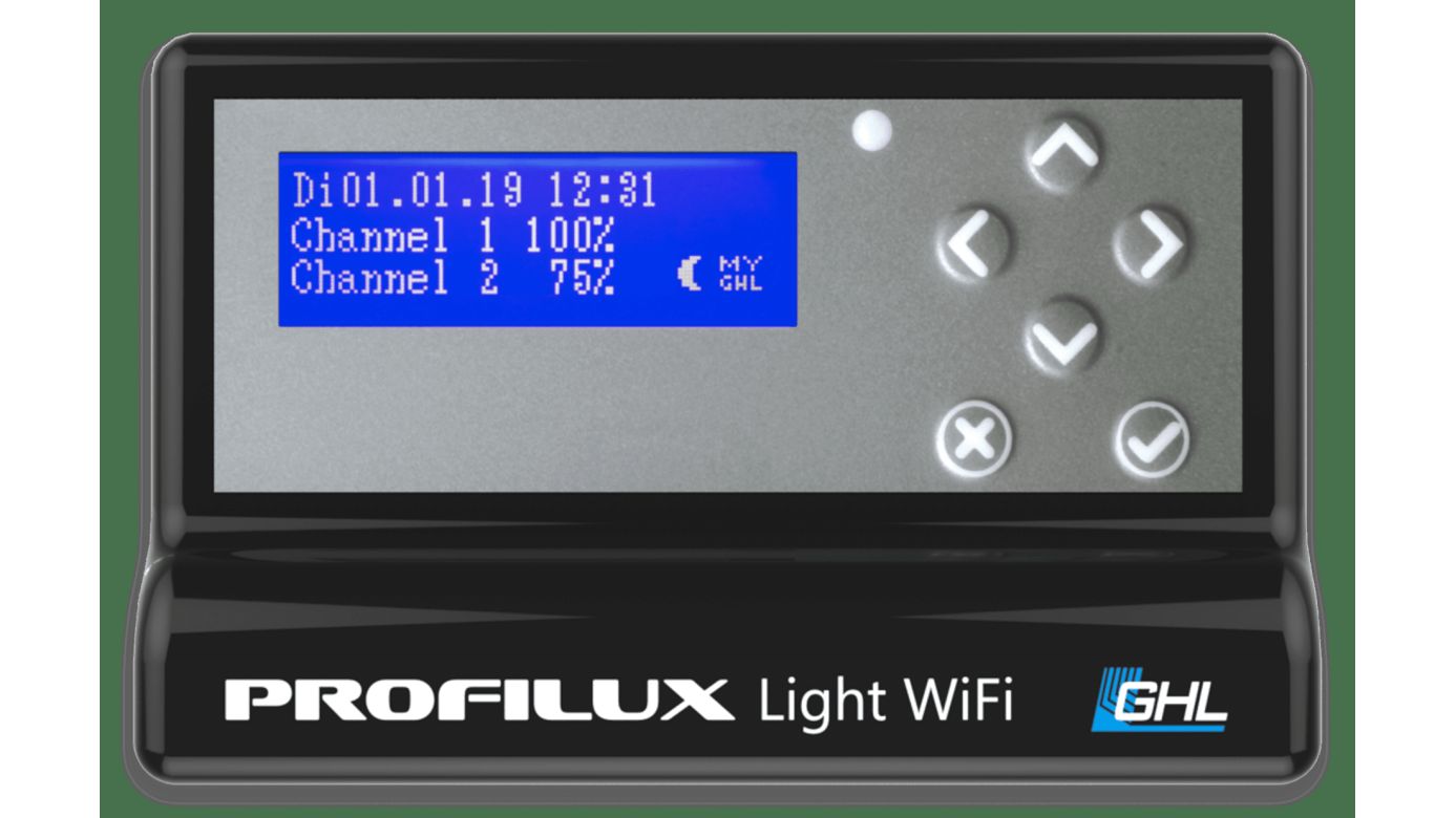 GHL ProfiLux Light WIFI schwarz universal
