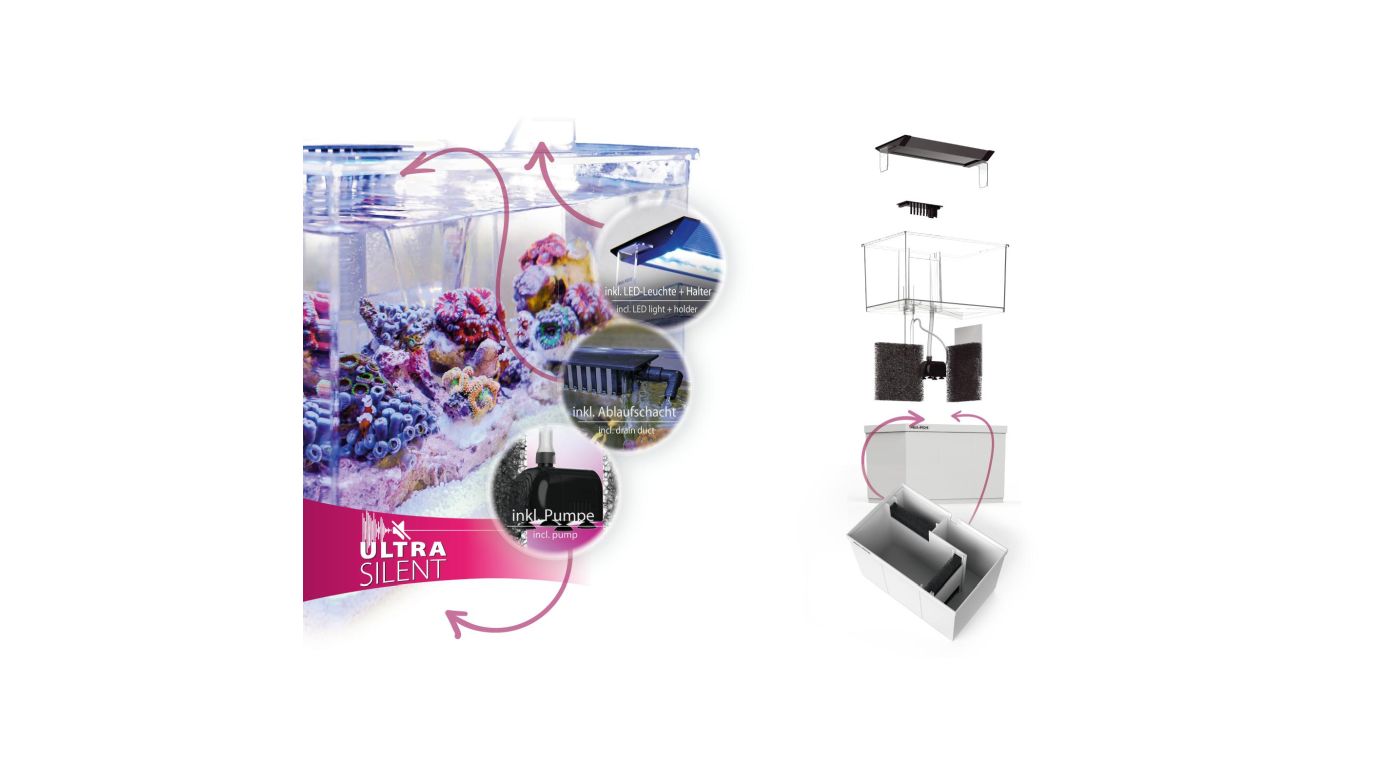 Aqua Medic Armatus XS (26,5x17x15 cm) Microaquarium 4 L