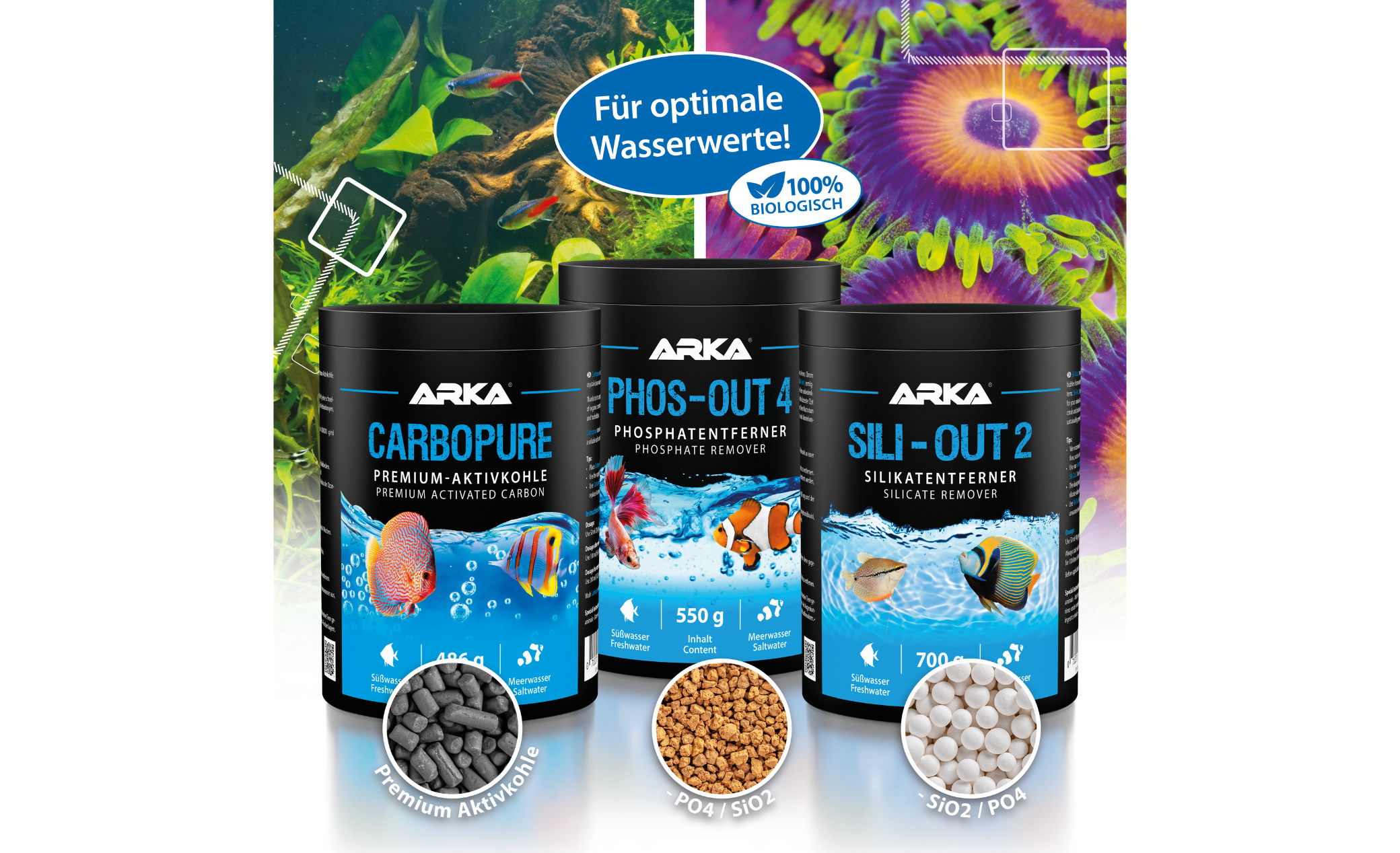 Microbe-Lift Phos-Out 4 Granulat 1000 ml (550 g)