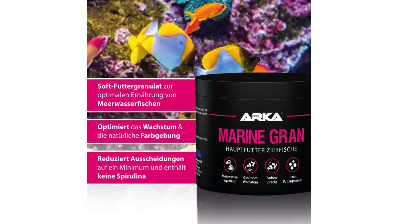 ARKA Marine Gran Granulatfutter 250 ml (120 g)
