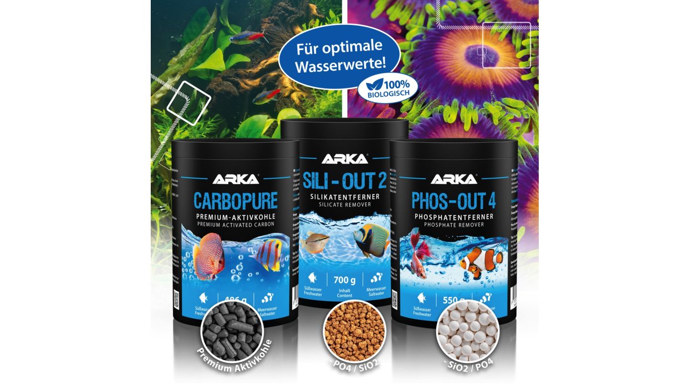 ARKA Carbopure Aktivkohle 486 g