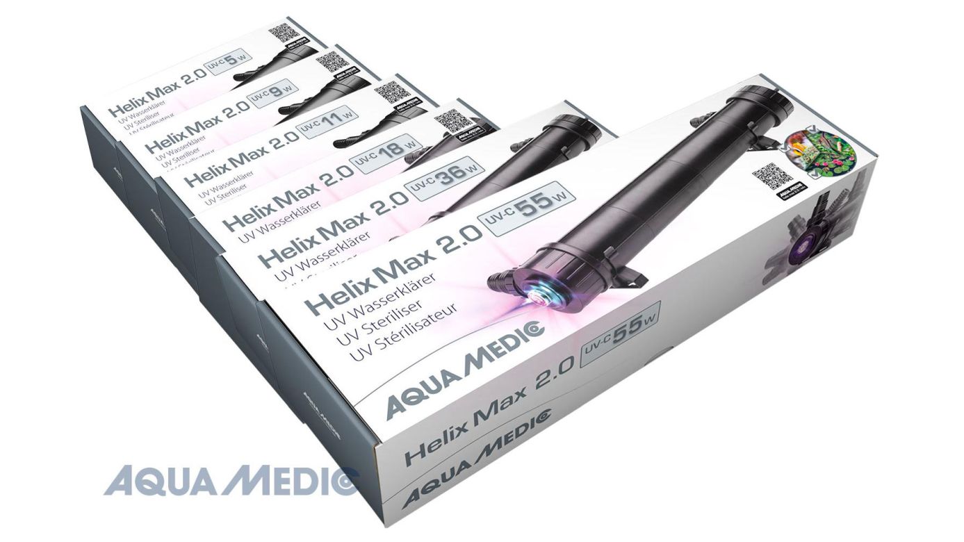 Aqua Medic Helix Max 2.0 UV-C Wasserklärer 18W