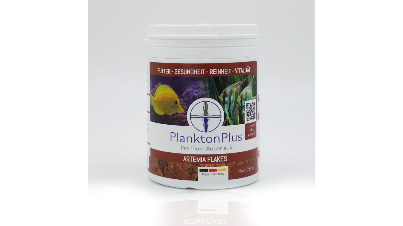 PlanktonPlus Artemia Flakes Flockenfutter 250ml