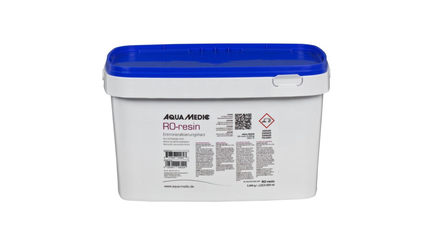 Aqua Medic RO-Resin Entmineralisierungsharz 3000 g / ca. 5000 ml Eimer