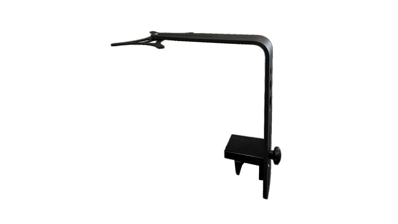 Giesemann VERVVE Aquarienhalter Tankmontage irridium metallic