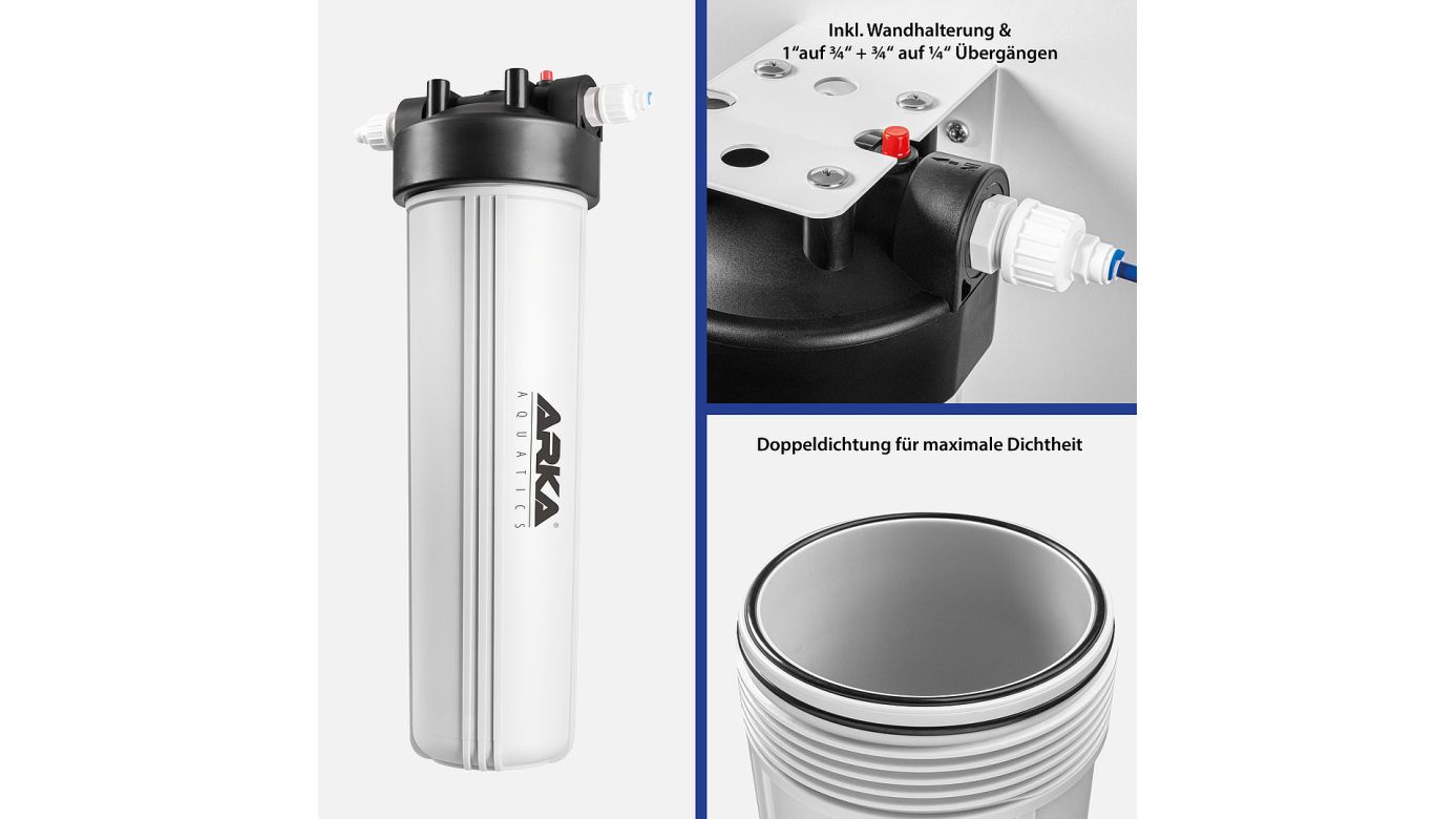 ARKA myAqua Multifilter 4 L inkl. Innenkartusche & Zubehör