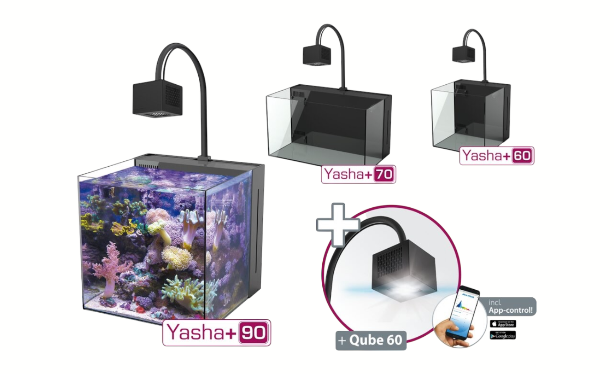 *NEU* Aqua Medic Yasha+ 90 (45x45x45 cm)