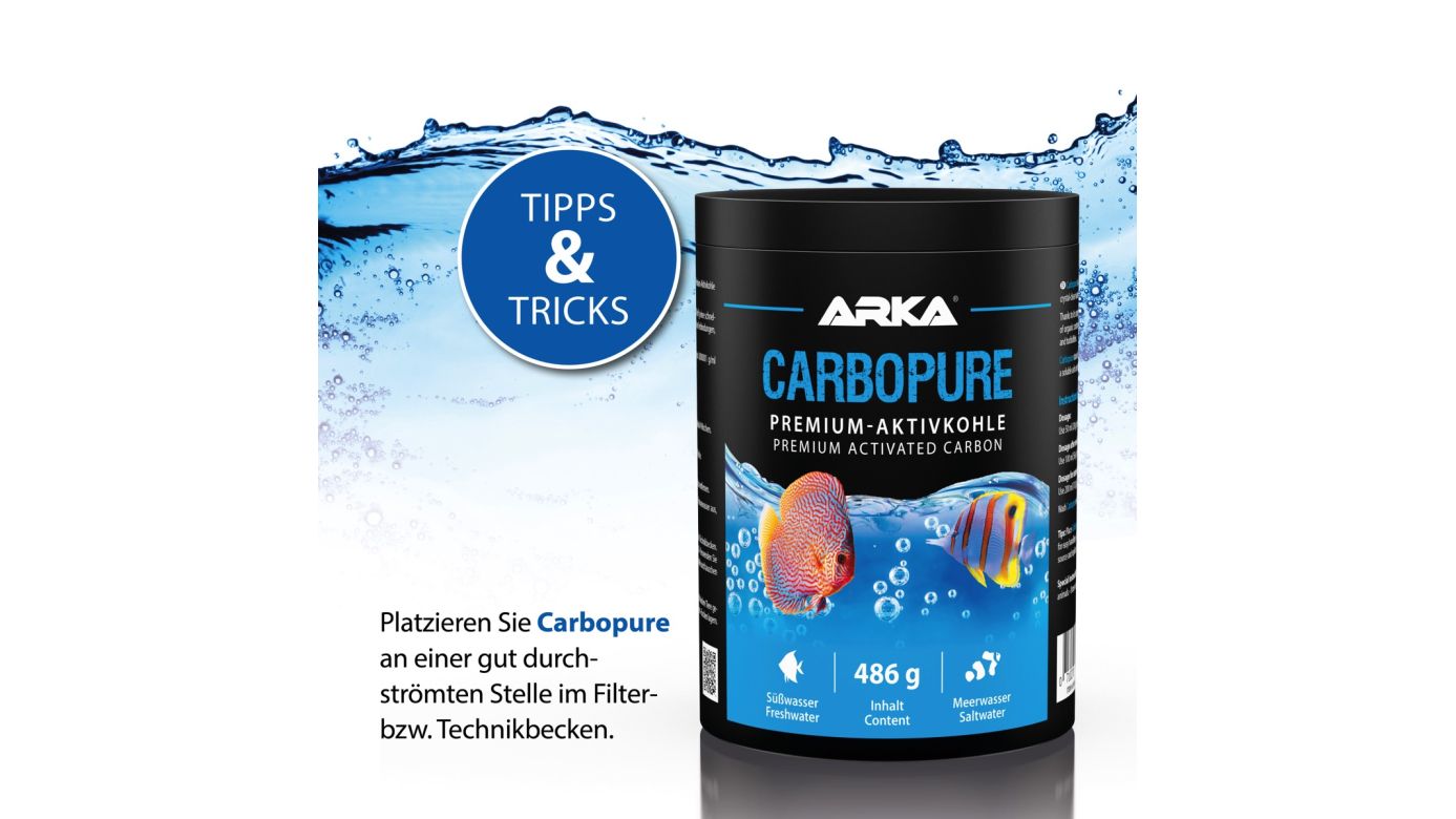 ARKA Carbopure Aktivkohle 486 g
