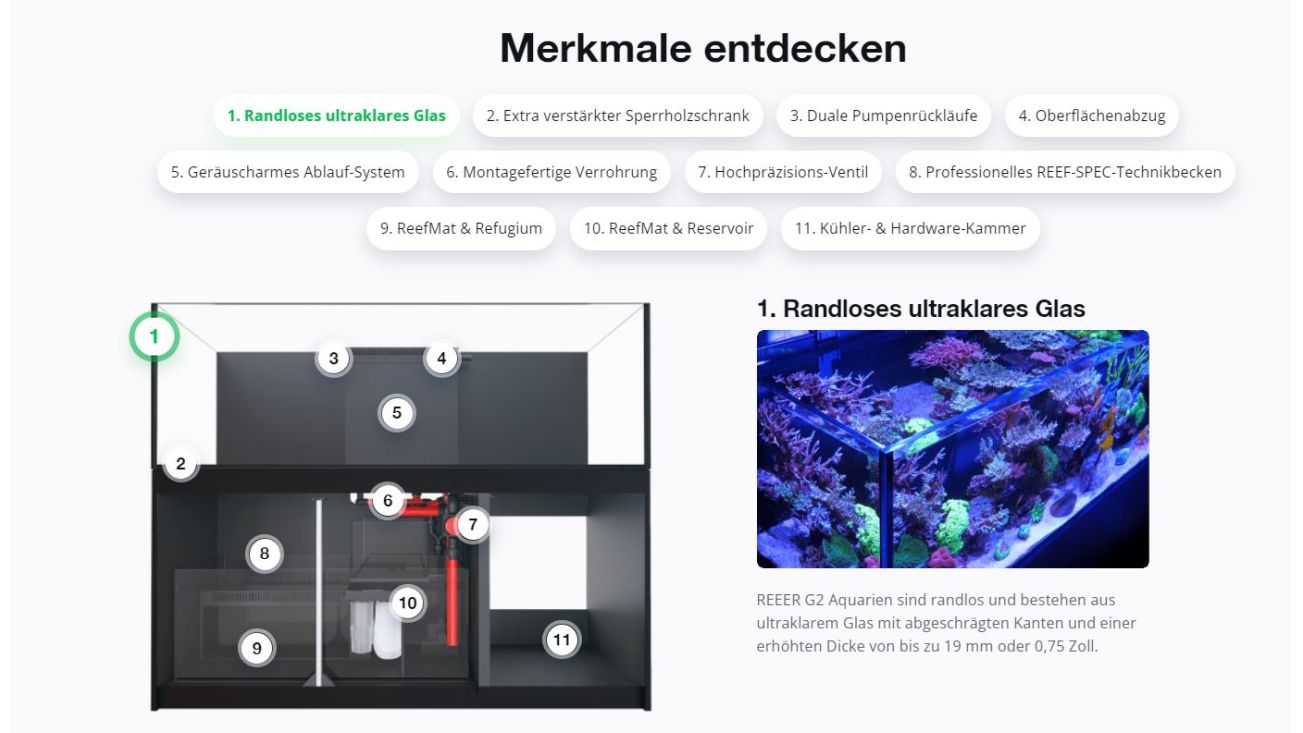 Red Sea REEFER™ 170 System G2+ Schwarz (R42111G2P-EUR)