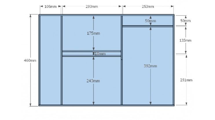D-D Reef-Pro 900 Driftwood Concrete Aquariumsystem 90x60x46cm