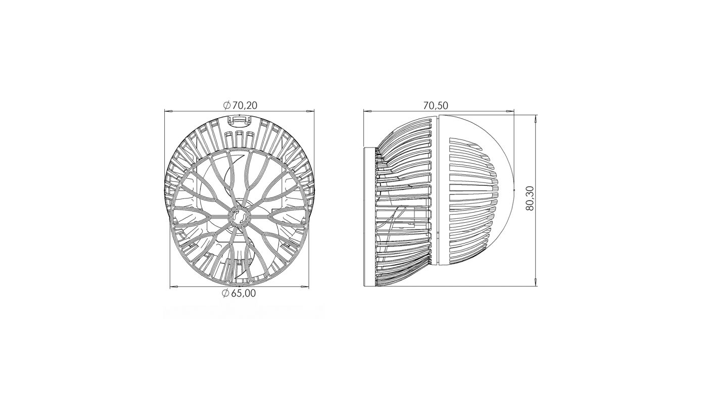 Tunze Turbelle Nanostream 6075 Strömungspumpe HUB Edition (2700-7500 l/h) (6075.005)