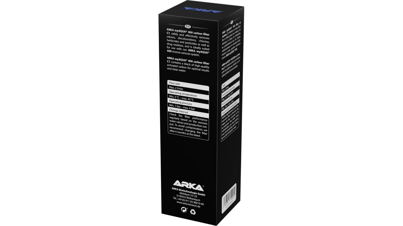 ARKA myAqua 400 Kohlefilter C1