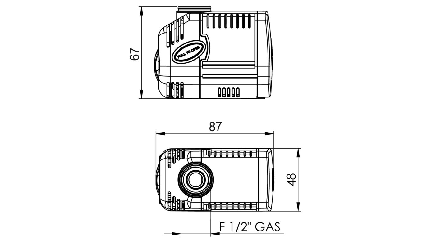 Tunze Rückförderpumpe Silence 800 l/h (1073.008)