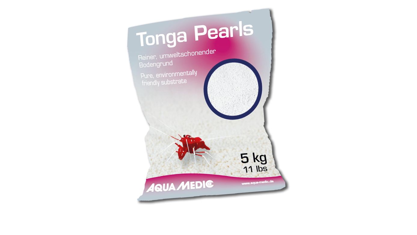 Aqua Medic Tonga Pearls reiner, umweltschonender Bodengrund 5 kg