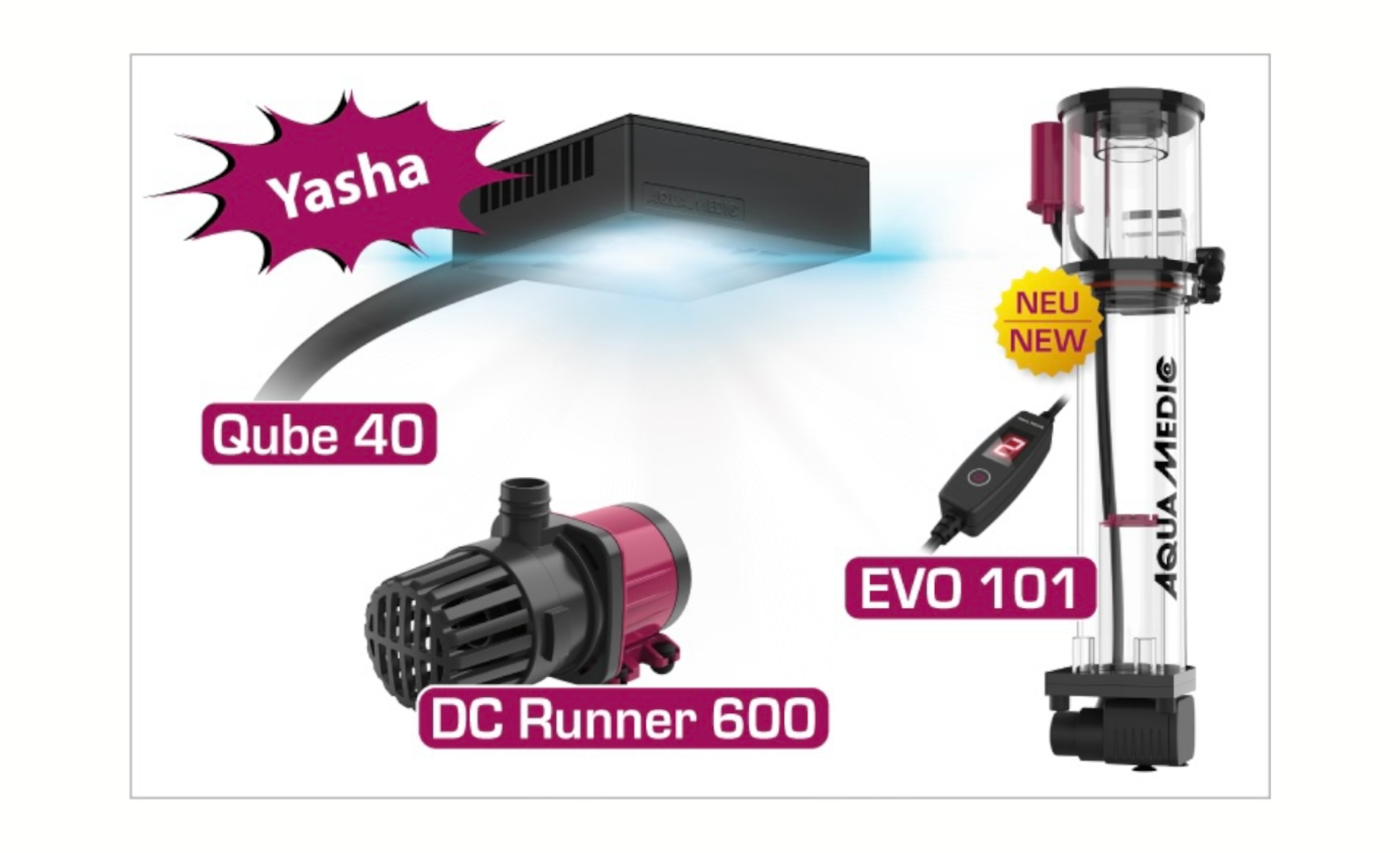 *NEU* Aqua Medic Yasha+ 90 (45x45x45 cm)