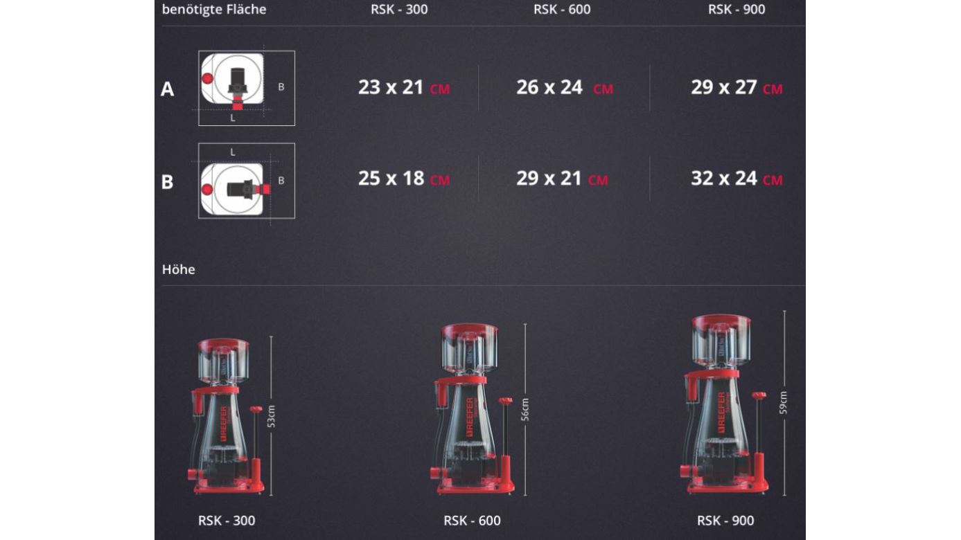 Red Sea Reefer Skimmer Abschäumer 900 (PSK 1200) (R50509)
