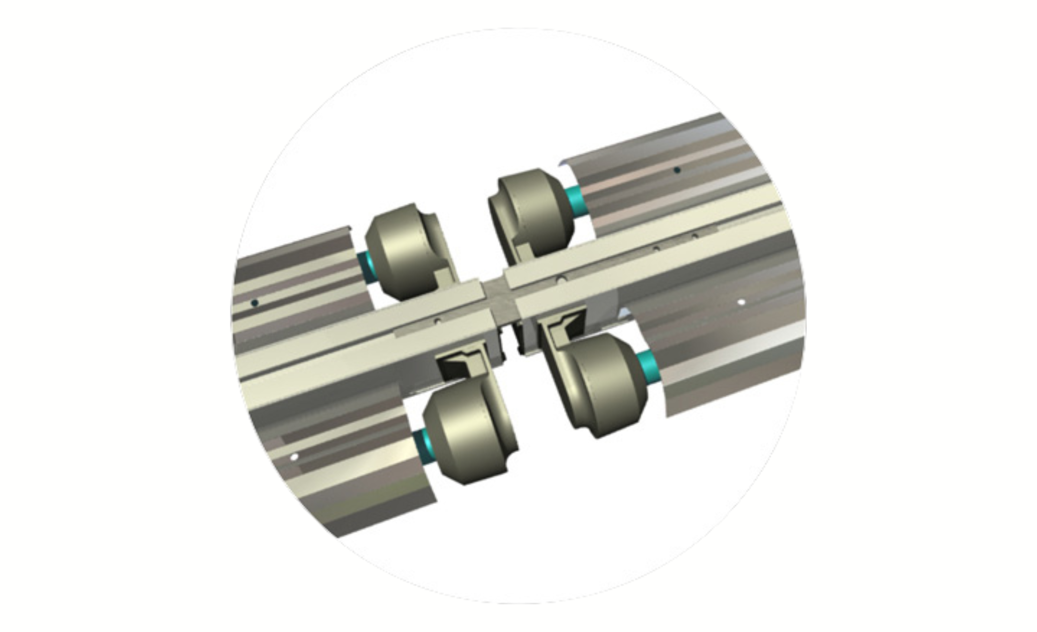 Giesemann RAZOR 2x 24 W T5 inkl. Reflektoren 60 cm
