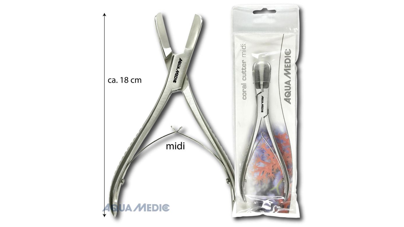 Aqua Medic Coral Cutter midi Edelstahl Korallenzange Schere 18cm