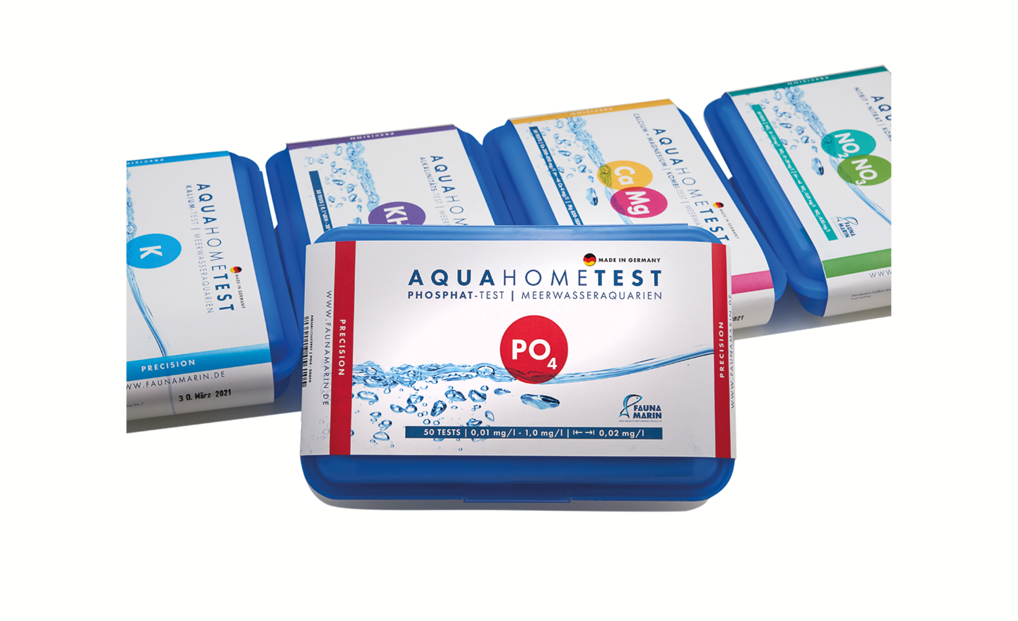 Fauna Marin AquaHomeTest PO4: Phosphat-Test für Meerwasseraquarien