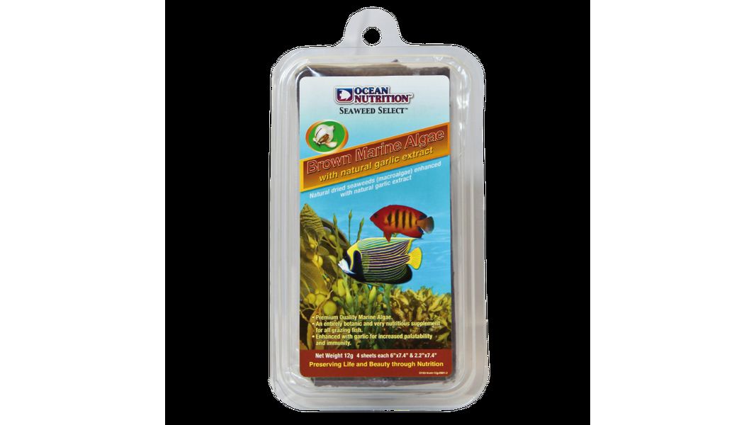 Ocean Nutrition Brown Marine Algae Braune Meeresalgen mit Knoblauch 12 g