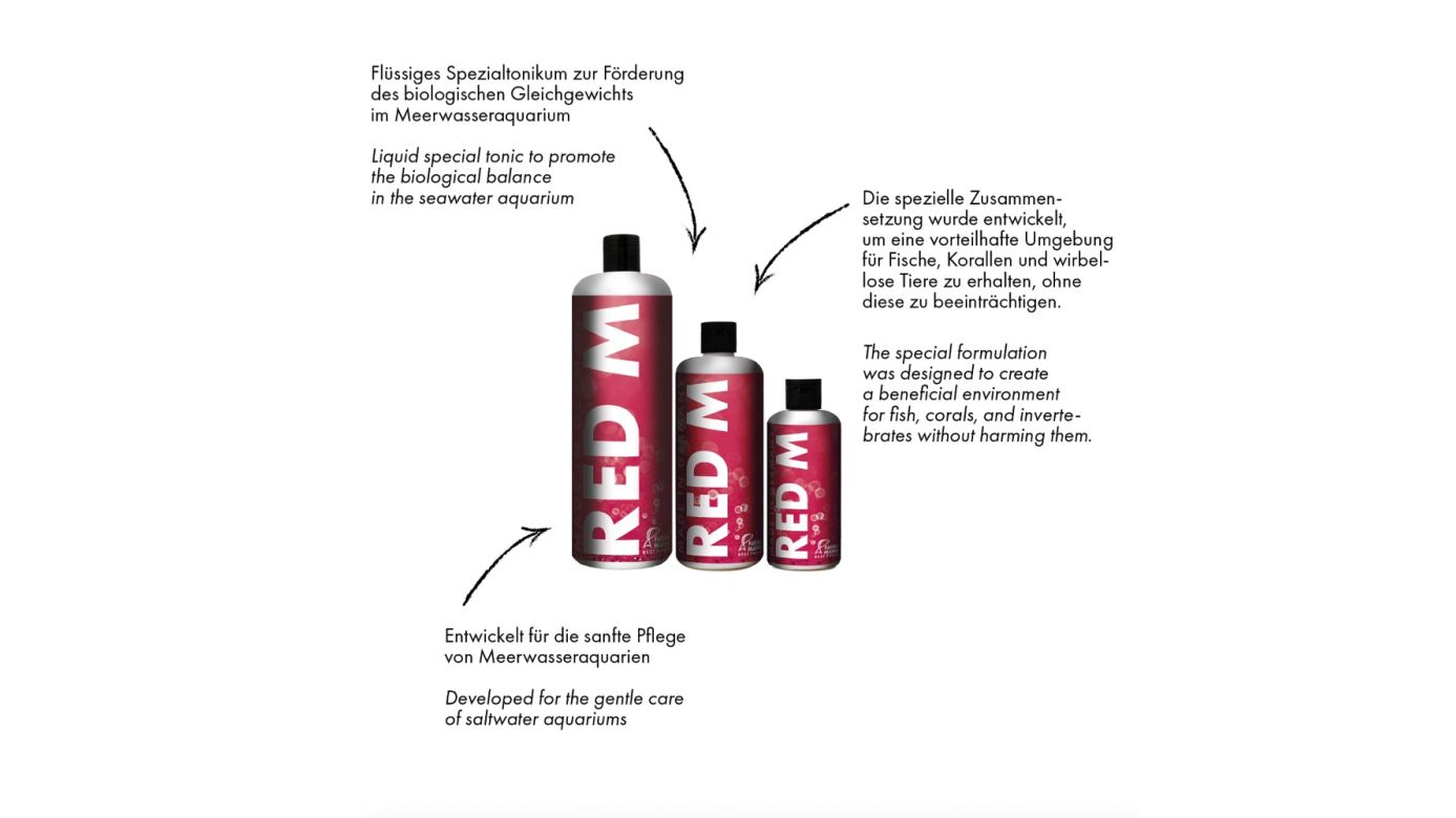 *NEU* Fauna Marin RED M Flüssiges Spezialtonikum 500 ml