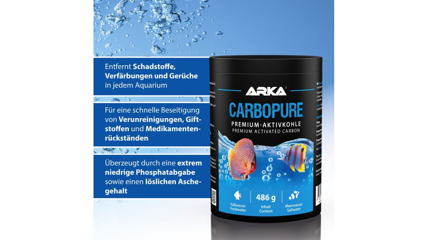 ARKA Carbopure Aktivkohle 486 g